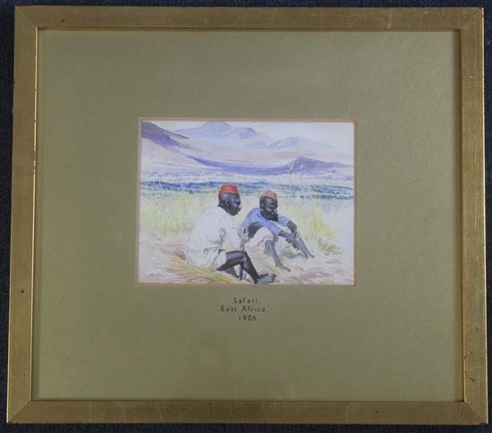 Sir Robert Baden-Powell Safari, East Africa 1906, 4 x 5in.